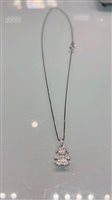 Necklace Woman in Silver BEBEARG1